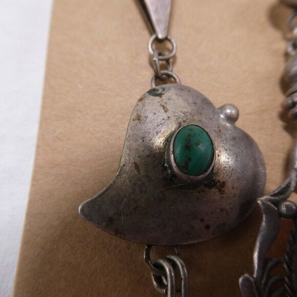 Sterling Silver Native Mismatched Earrings Boho - Picture 3 of 11